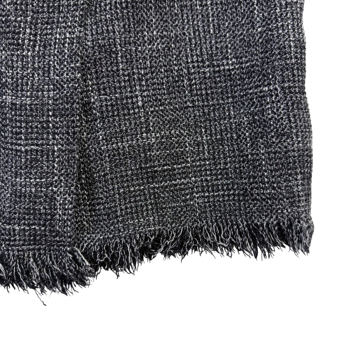 Dressbarn Womens Gray Tweed Mini Skirt With Fringe Hem & Buckle Detail Size 22W