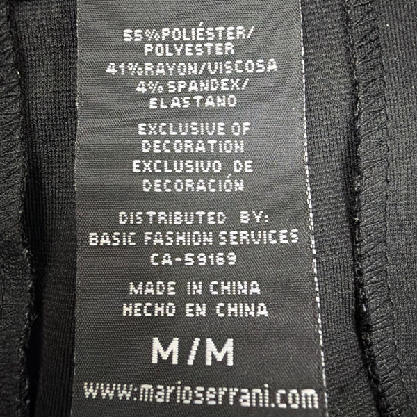 Mario Serrani Womens Black Polyester Blend Slim Fit Knit Legging Charcoal Plaid