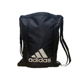 Adidas  Black Polyester Sackpack Drawstring Bag One Size
