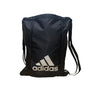 Adidas  Black Polyester Sackpack Drawstring Bag One Size