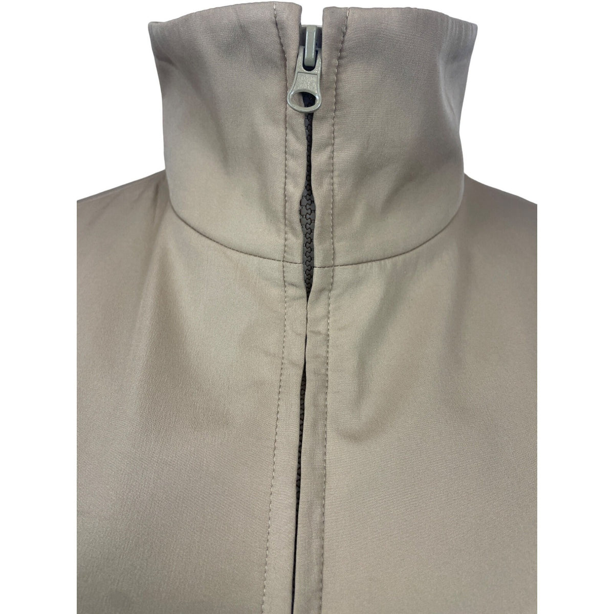 In Sakura Women’s Beige Zip Up Long Sleeve Coat Sz L