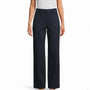 Banana Republic Womens Black Polyester Wide-Leg Crop Stretch Pants Size 6L New