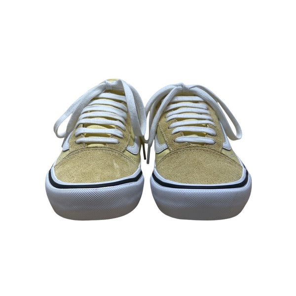 Vans Old Skool Yellow Canvas & Suede Pro Ultracush HD Skateboard Sneakers Size 8