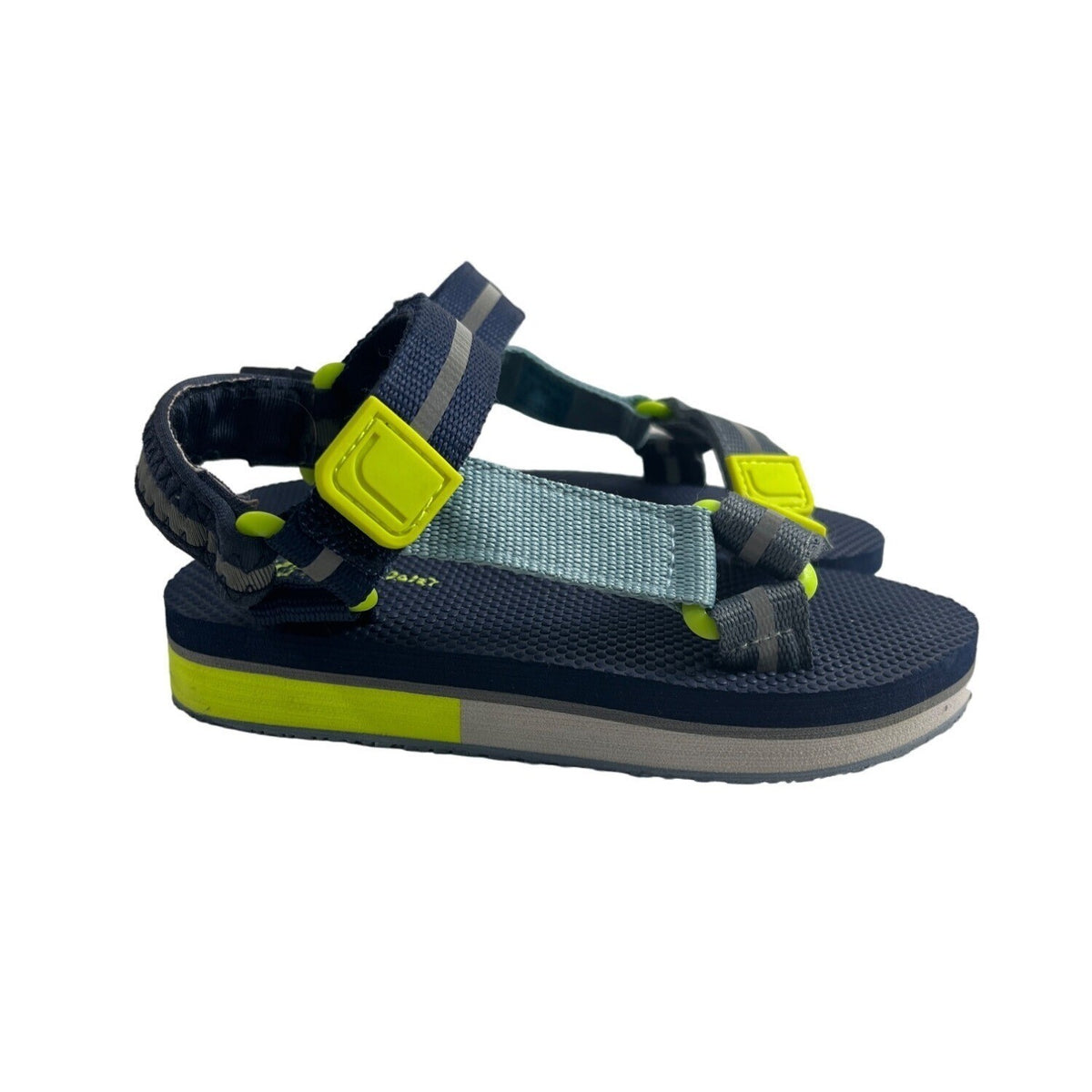 Zara Boy Toddler Navy Straped Sandals Sz 26