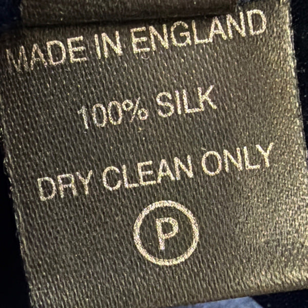 Hannah Marshall  Navy Silk Strapless Mini Bustier Dress Elegant & Fitted Sz 6