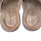 Easy Spirit Women’s Brown Cushioned Footbed Kaitrin Wedge Sandals Size 10M
