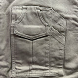 Duluth Trading Mens Tan Utility Vest Functional Storage Durable Zip Vest
