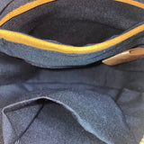 Women’s Mustard Vegan Leather Laser-Cut Adjustable Strap Round Crossbody Bag