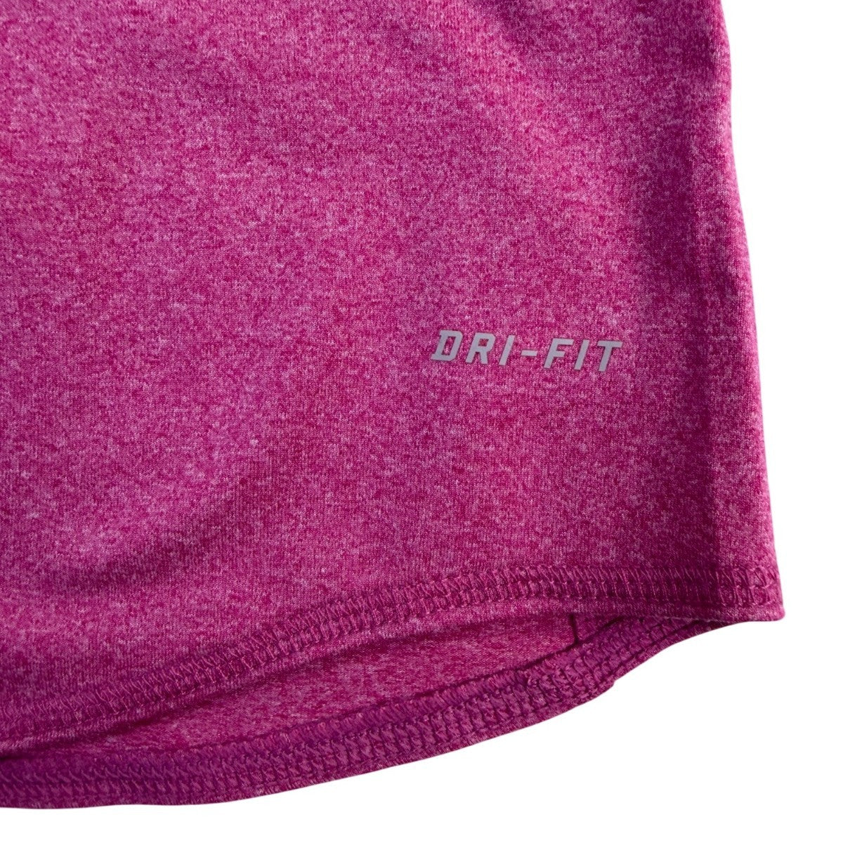 Nike Womens Pink Dri-Fit 3/4 Sleeve Zip Pullover Workout Shirt Sz  XL