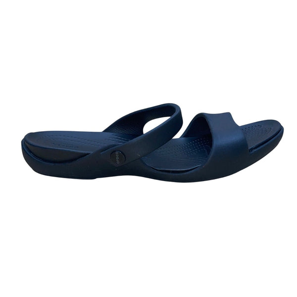 Crocs Women’s Black Dual Comfort Ergonomic Slip-On  Sandals Size 10