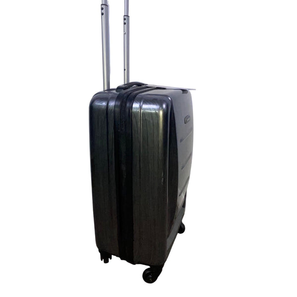 Samsonite Charcoal Hardshell TSA Lock Telescopic Handle Spinner Travel Luggage
