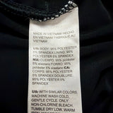 Chicos Womens Black Faux-Wrap Tie-Belt Jumpsuit Size 2 (12/14 )