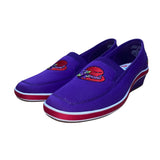 Grasshoppers By Keds Purple Red Hat Society Slip-On Wedge Shoes Size 9M