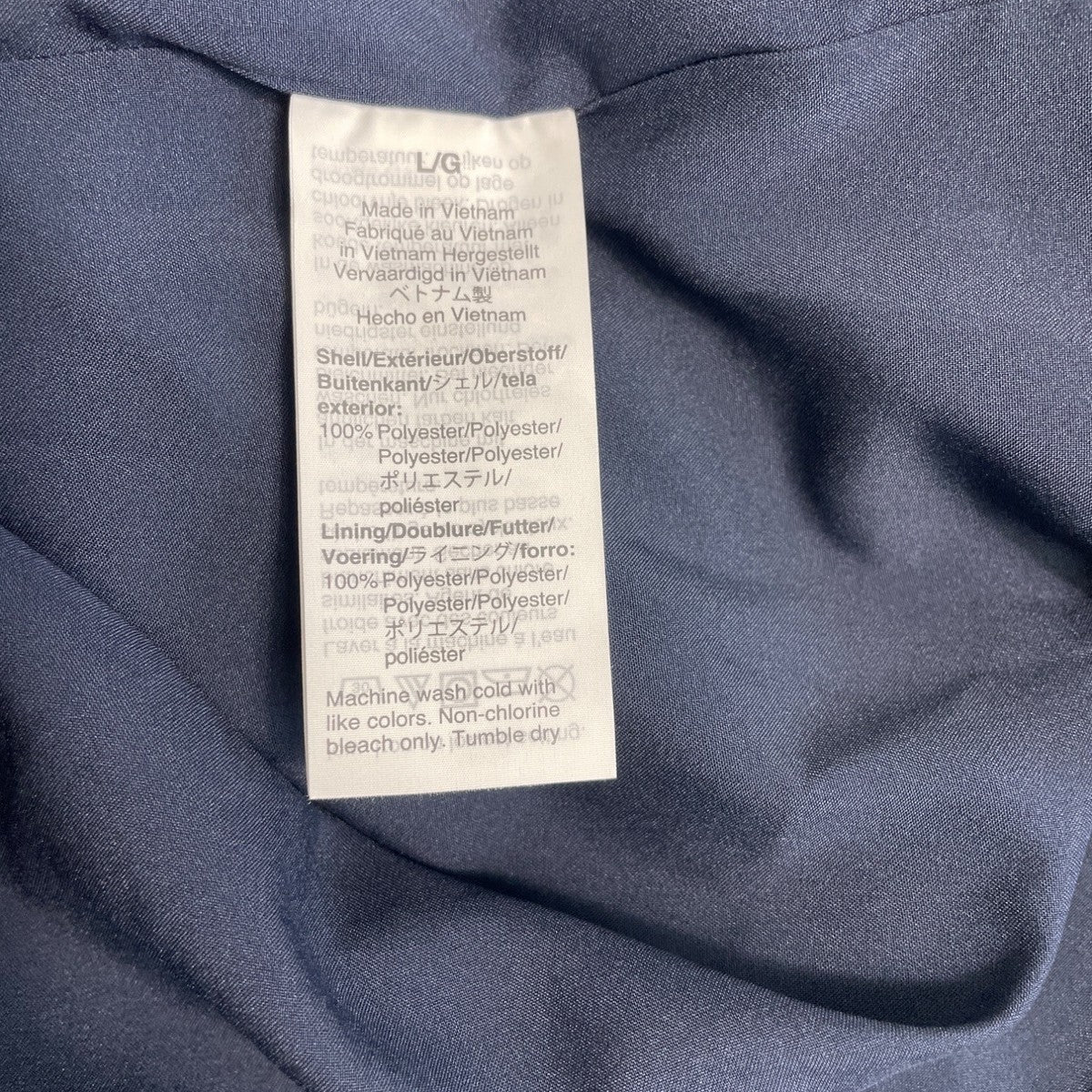 Madewell Womens Floral Midi Dress Blue Polyester Long Sleeve Size L New