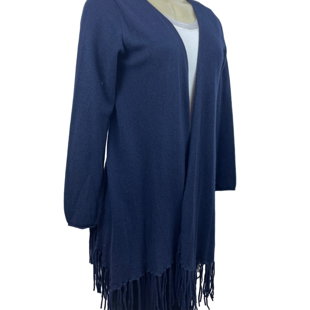 Brodie Women’s Navy Blue Cardigan Cashmere Sweater Sz S - NWT