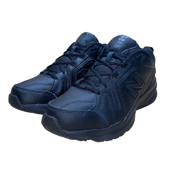 New Balance Unisex Black Leather MX608AB5 Slip-Resistant Work Training Shoes Siz
