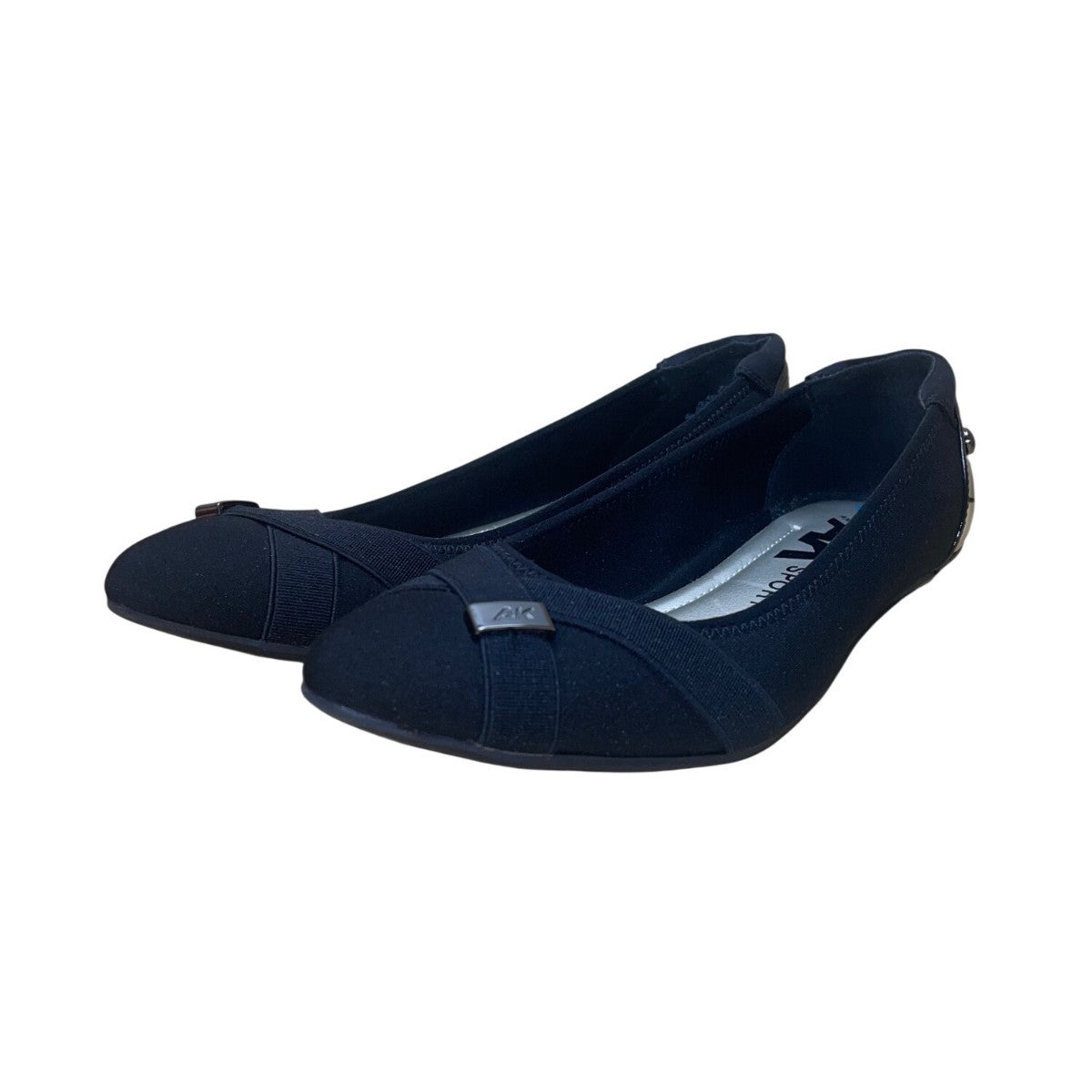 Anne Klein Sport Women’s Black Slip-On Loof Ballet Flats Size 7.5M