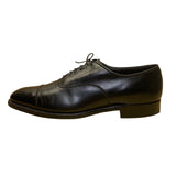 Johnson & Murphy Men’s Black Leather Cap Toe Oxford Dress Shoes Size 10.5 B