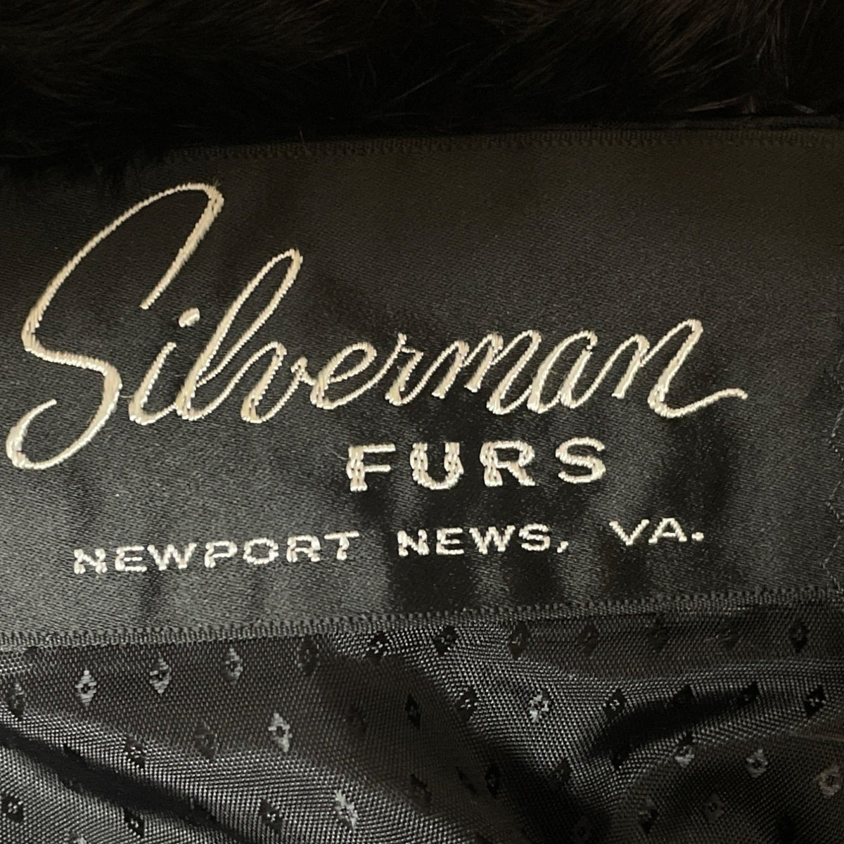 Silverman Furs Womens Black Mink Trim Leopard Print Coat Elegant Outerwear