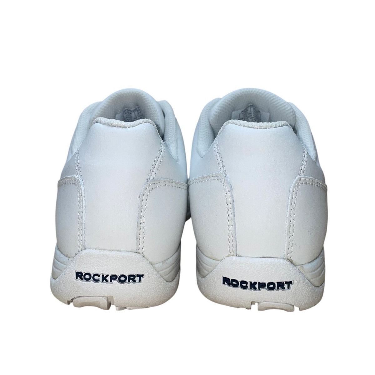 Rockport Men’s Gary White Leather Lace-Up Athletic ProWalker Shoes Size 10.5