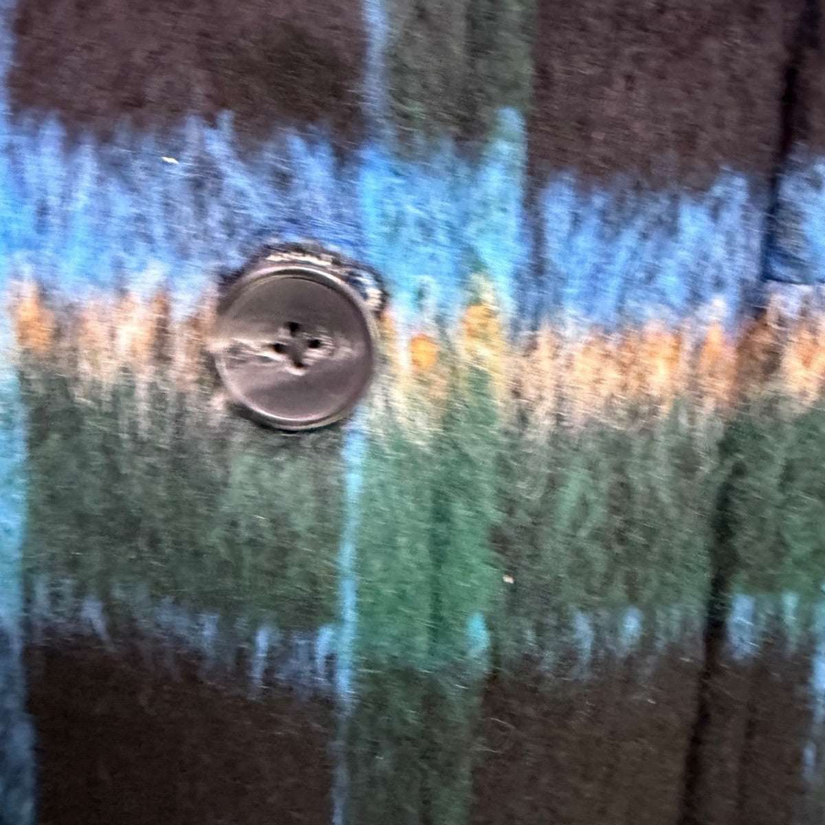 Free Assembly Womens Black Multi-Color Plaid Coat Sz L