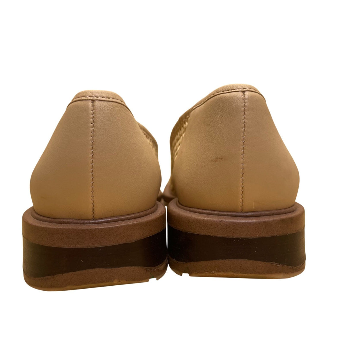 Sarto Women’s Natural  Woven Slip-On Loafer A-Eda 2 Shoes Size 9.5M