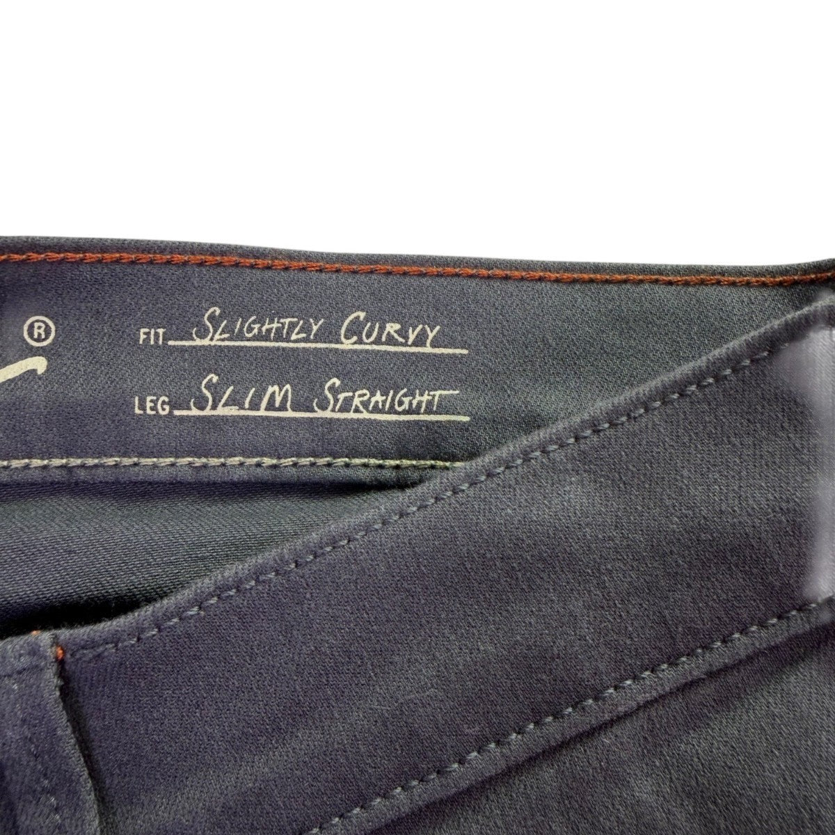 Eddie Bauer Womens Black Cotton Blend Straight-Leg Pants Casual Sz 16
