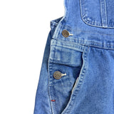 Dickies Mens Blue Denim Workwear Relaxed Fit Bib Overalls Sz 30x30