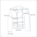Michael Kors Silver Leather Moto Jacket Belted Zippers Stylish Modern Sz XXS