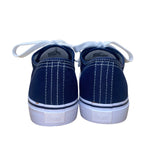 G.H. Bass & Co Women’s Navy Canvas Lace-Up Bass Happy Sneakers Size 10 M