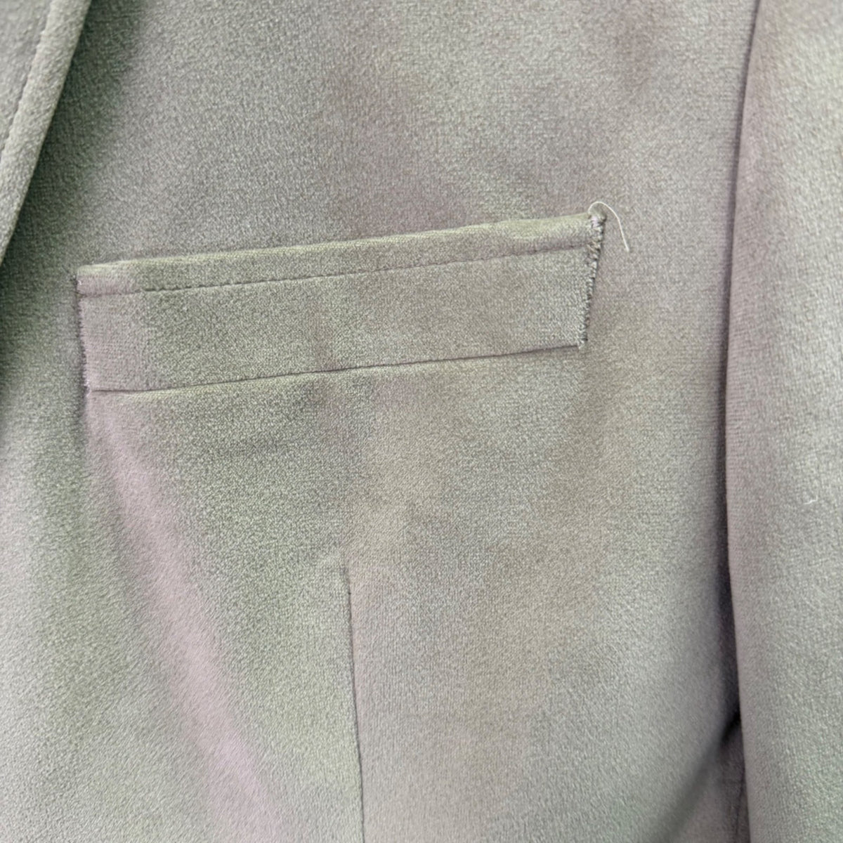 Michael Kors Mens Tan Blazer Suede-Look Sport Coat 2-Button Pockets Sz 40R