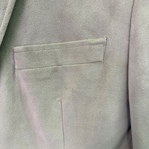 Michael Kors Mens Tan Blazer Suede-Look Sport Coat 2-Button Pockets Sz 40R