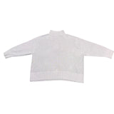 Lands End Womens Gray Half-Zip Sweater Ribbed Knit Casual Warm Size 3X
