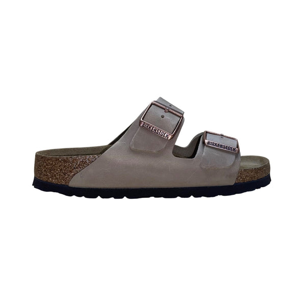 Birkenstock Women’s Tobacco Brown Leather Soft Footbed Arizona BS Sandals Size 7