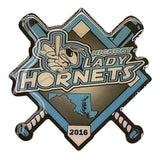 Hickory Lady Hornets 2016 Softball Team Metal Lapel Pin