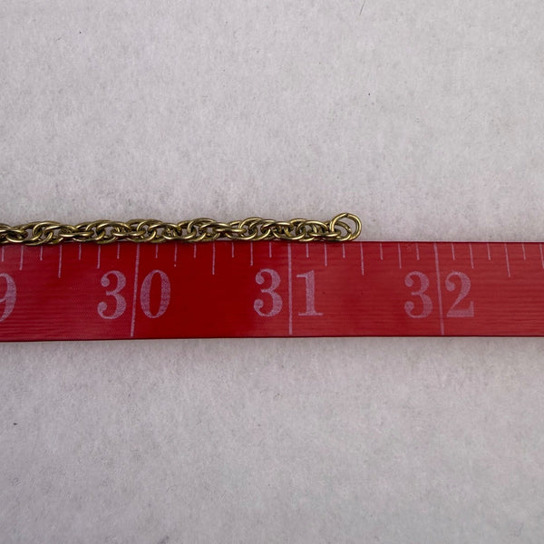 Sarah Coventry Womens Gold Tone Chain Necklace With Amber Accents