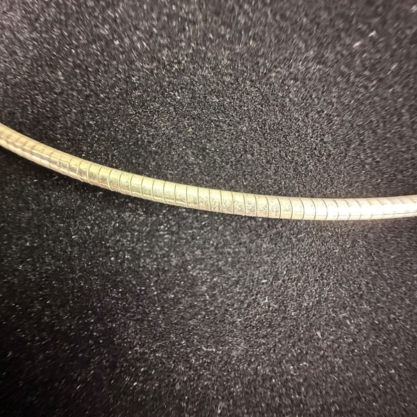 Sterling Silver Italy Womens Snake Chain Necklace Adjustable Lobster Clasp