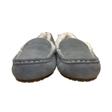 Koolaburra By UGG Women’s Gray Suede Shearling Lining Moccasin Slippers Size 10
