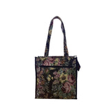 Jade Women’s Green Multicolor Fabric Floral Tapestry W Coin Pouch Shoulder Tote 