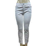 Elieen Fisher Women's White Skinny Jeans Sz 6