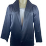 Eileen Fisher Womens Black Jacket XS Satin Finish New