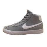 Nike SB Women’s Gray Leather High Top Lace-Up Skateboarding Sneakers Size 7