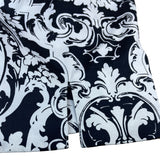 Oscarde la Renta  Womens Black & White Floral Damask Wide Leg Pants Size 14