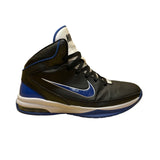 Nike Men’s Black & Blue High-Top Air Max Hyped Basketball Sneakers Size 9