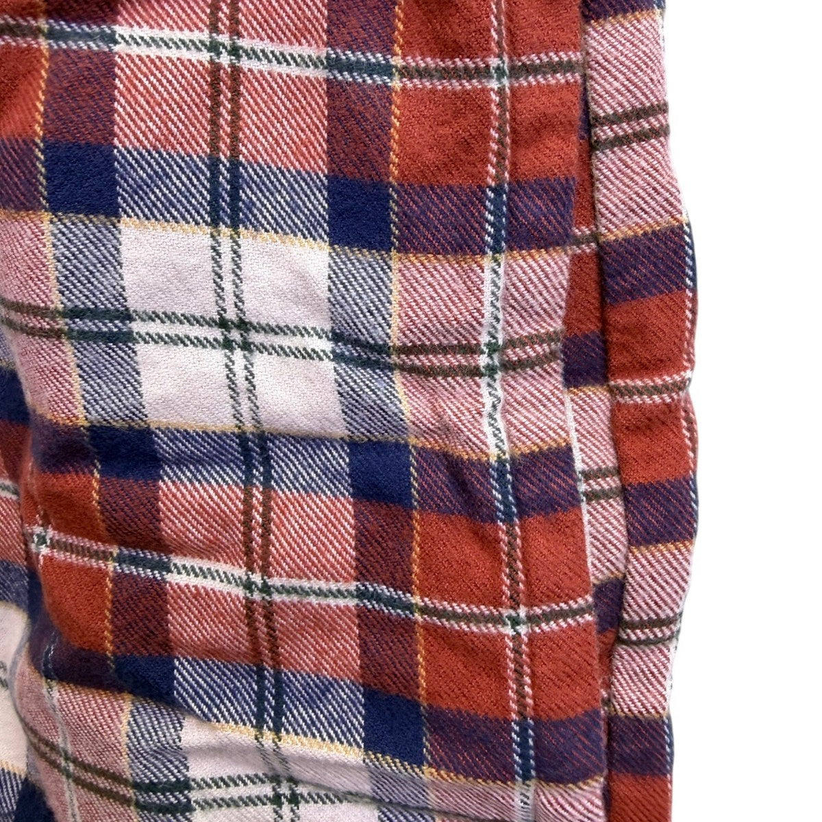 L.L. Bean Mens Russet Plaid Flannel Shirt Reg Traditional Fit Sz XXL