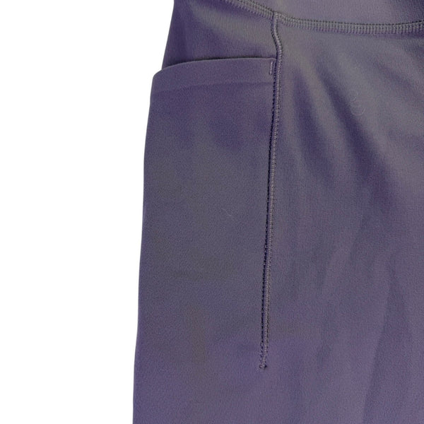 Athleta Womens Gray Salutation Stash Flare Pants With Pockets Size L