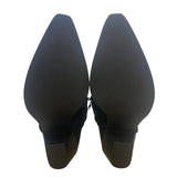 Coconuts By Matisse Women’s Black Leather Side Zipper Heeled Ankle Boots Size 6M