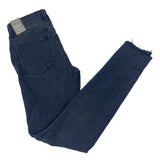 Madewell Womens  Mid-Rise Skinny Jeans Distressed Denim Frayed Hem  Sz 24- New