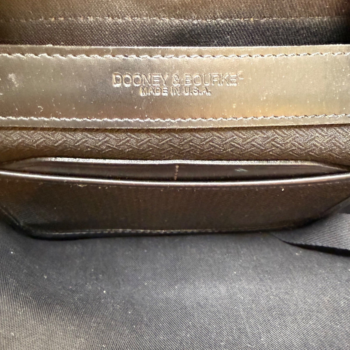 Dooney & Bourke Womens Red Canvas & Leather Shoulder Tote Bag Adjustable Strap