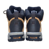 Timberland Men’s Yellow & Brown Leather Waterproof Lace-Up Hiking Boots Size 8.5